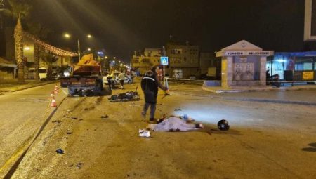 CAZİBELİ İLE ÇARPIŞAN MOTOSİKLETİN ŞOFÖRÜ, HAYATINI KAYBETTİ