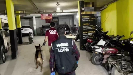 Adana’da Otoparkta Uyuşturucu Satışı Yapan 7 Kuşkulu Yakalandı