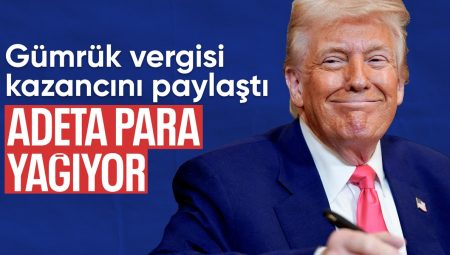 Donald Trump ABD’nin günlük vergi çıkarını açıkladı