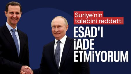 Rusya, Suriye’nin Beşar Esad’ın iadesine yönelik talebini reddetti