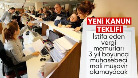 Yeni kanun teklifinde, vergi memurlarına 3 yıl yasağı geliyor