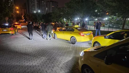 Taksi Şoförüne Korsan Taksi Saldırısı